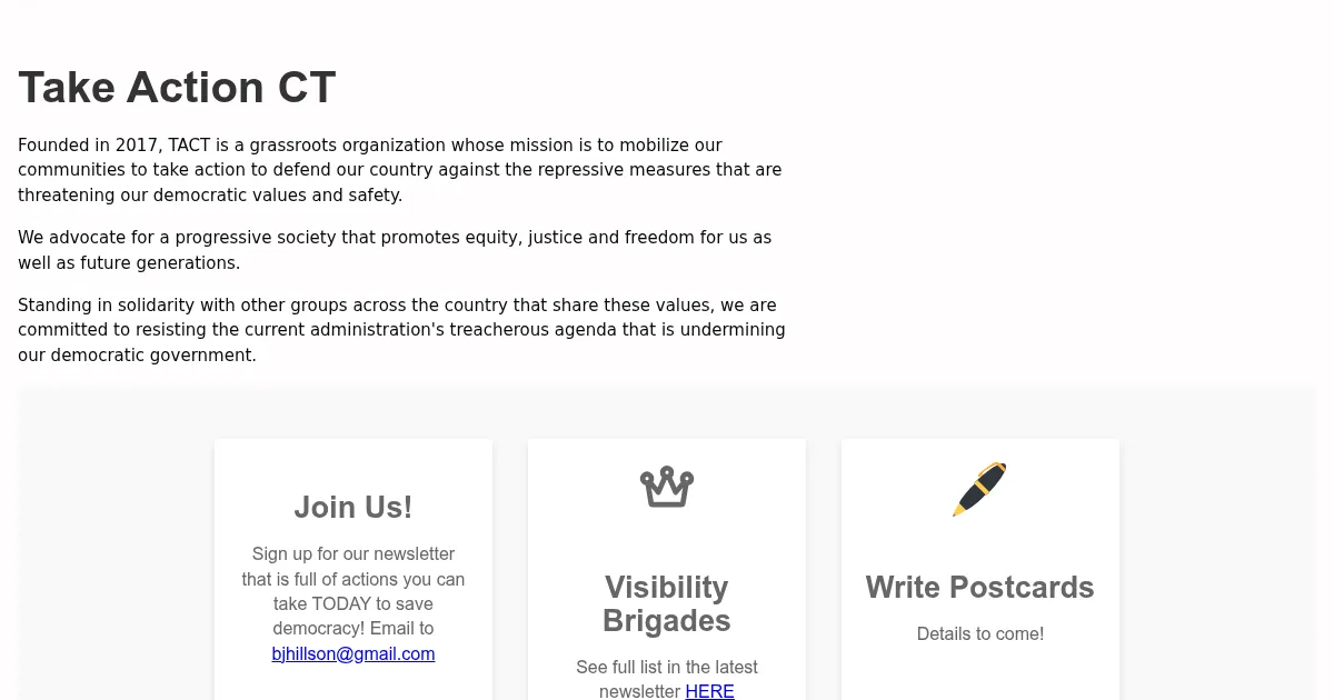 Take Action CT
